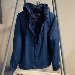 Kirkland Sherpa lined hooded jacket size L